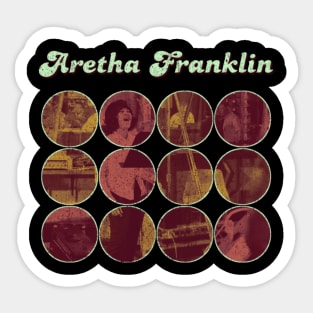 aretha classic Sticker